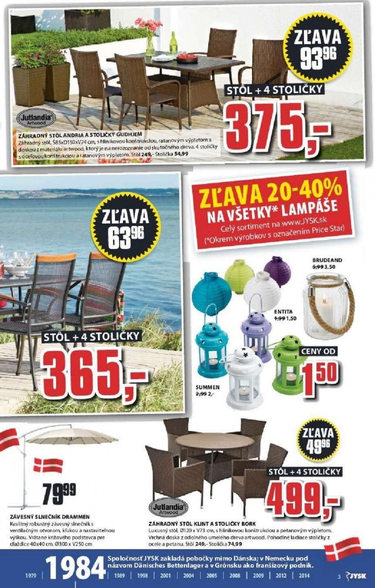 leták extra ponuka Jysk strana 3 leták extra ponuka Jysk strana 3