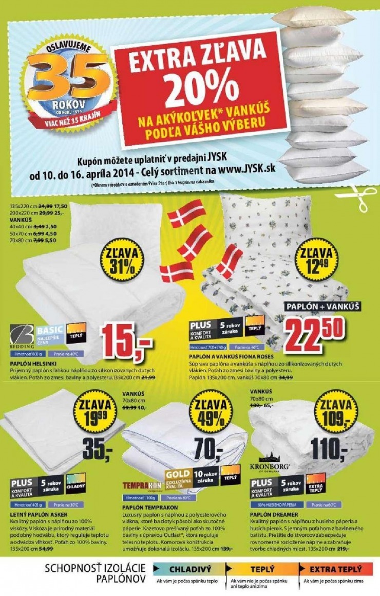 leták extra ponuka Jysk strana 13 leták extra ponuka Jysk strana 13