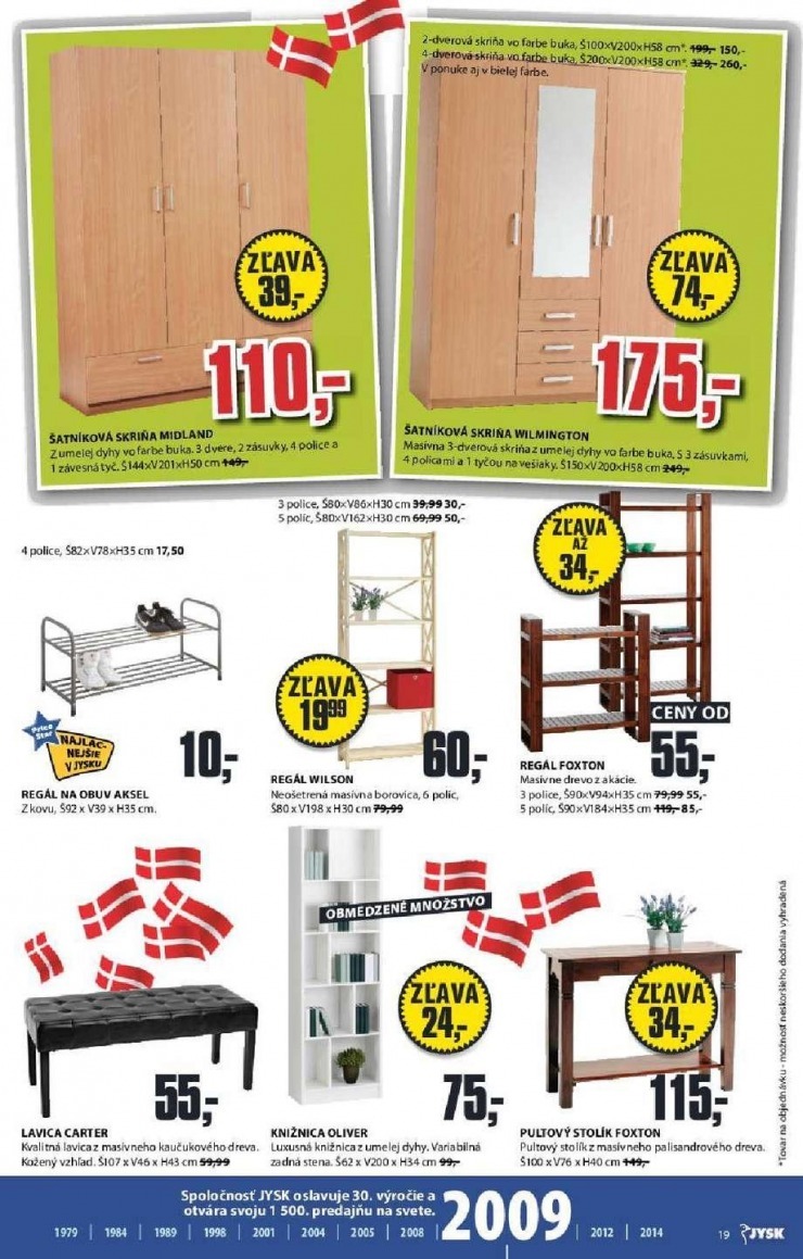 leták extra ponuka Jysk strana 19 leták extra ponuka Jysk strana 19