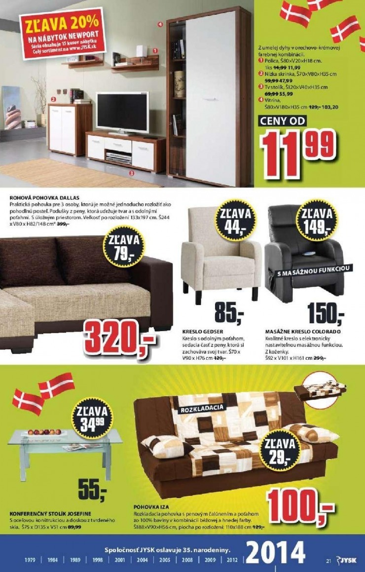 leták extra ponuka Jysk strana 21 leták extra ponuka Jysk strana 21