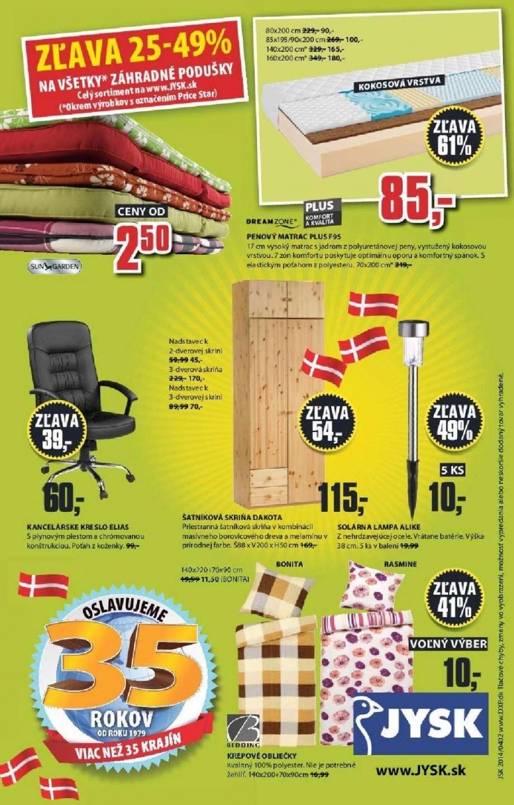 leták extra ponuka Jysk strana 24 leták extra ponuka Jysk strana 24