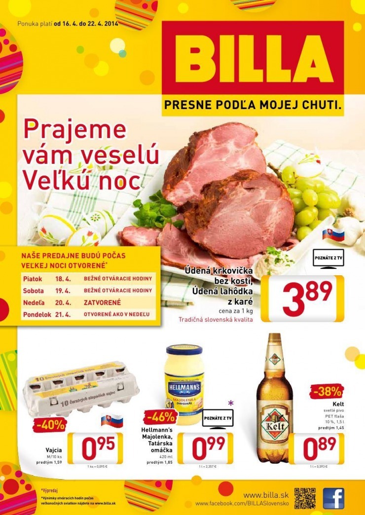 leták aktuálny Billa leták strana 1 leták aktuálny Billa leták strana 1