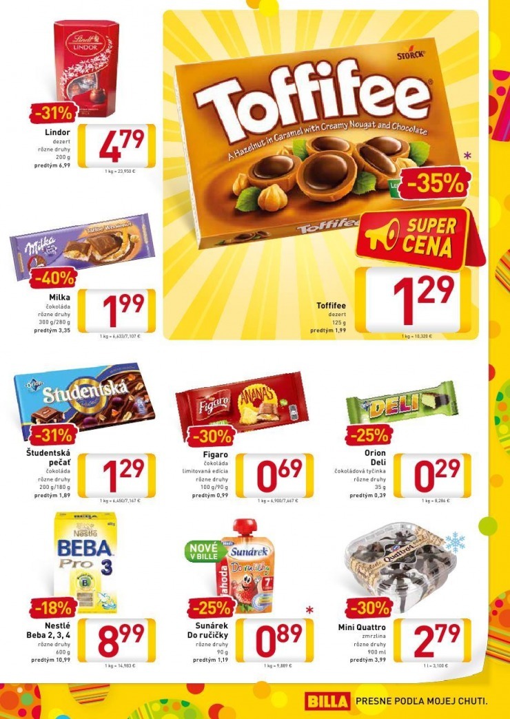 leták aktuálny Billa leták strana 7 leták aktuálny Billa leták strana 7