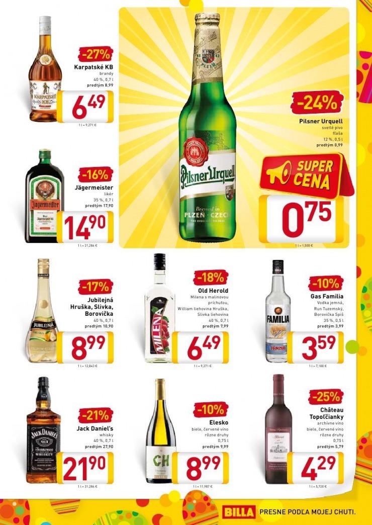 leták aktuálny Billa leták strana 11 leták aktuálny Billa leták strana 11