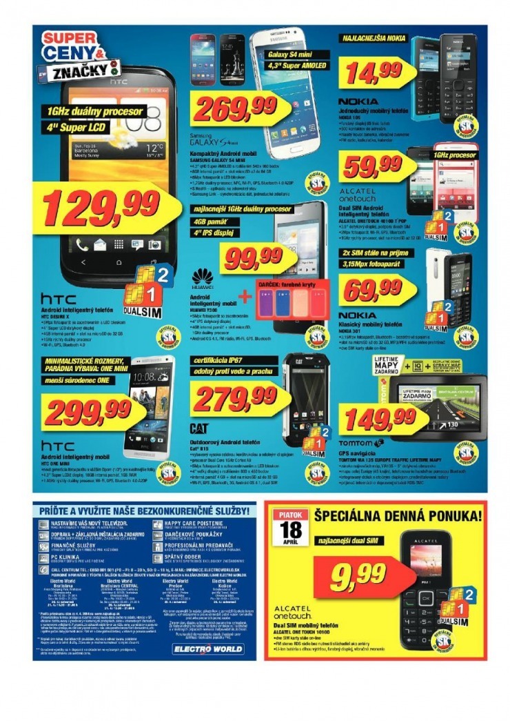 leták leták Electro World - super ceny strana 8 leták leták Electro World - super ceny strana 8