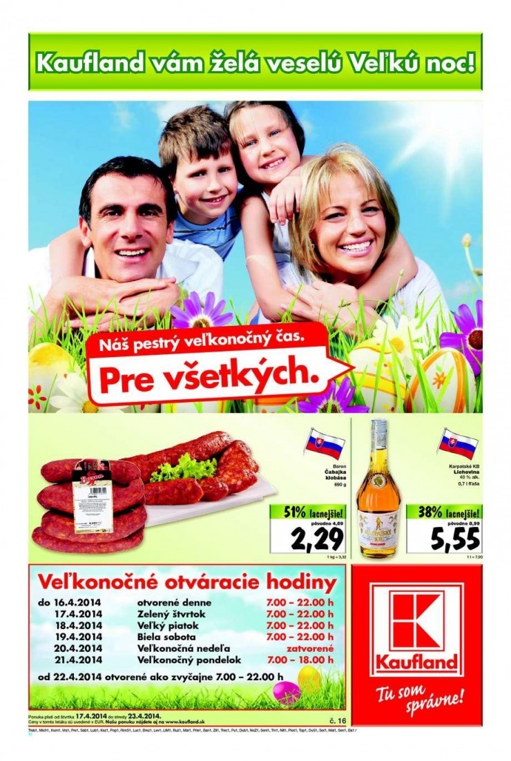 leták akčný leták Kaufland strana 1 leták akčný leták Kaufland strana 1