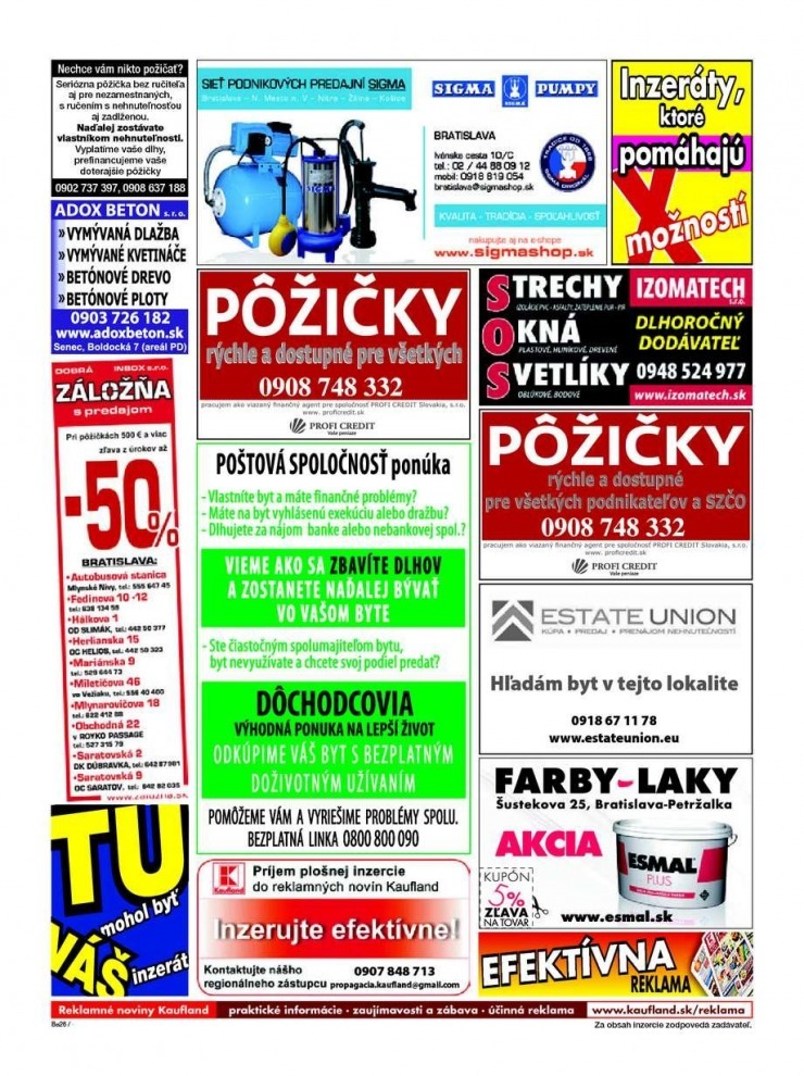 leták aktuálny leták Kaufland - Bratislava strana 26