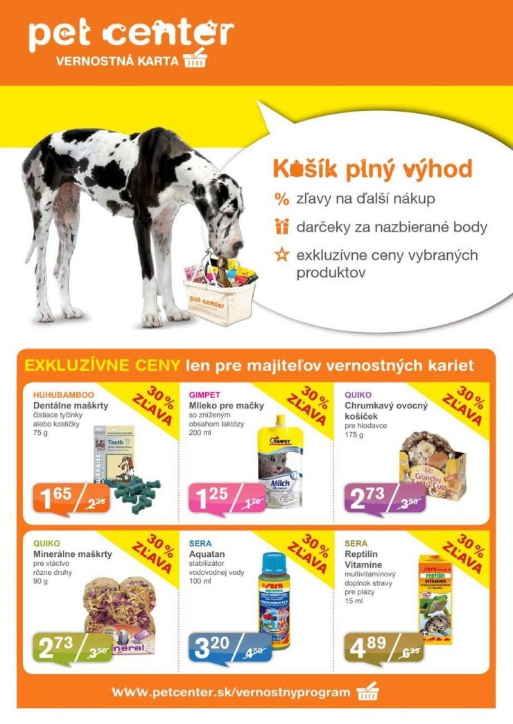 letk Pet Center akciov letk strana 2