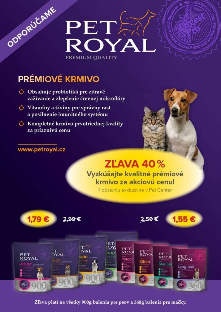 letk Pet Center akciov letk strana 8