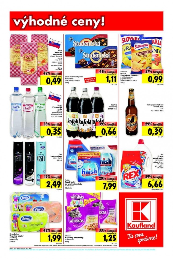 leták Kaufland - Top ponuka strana 3 leták Kaufland - Top ponuka strana 3