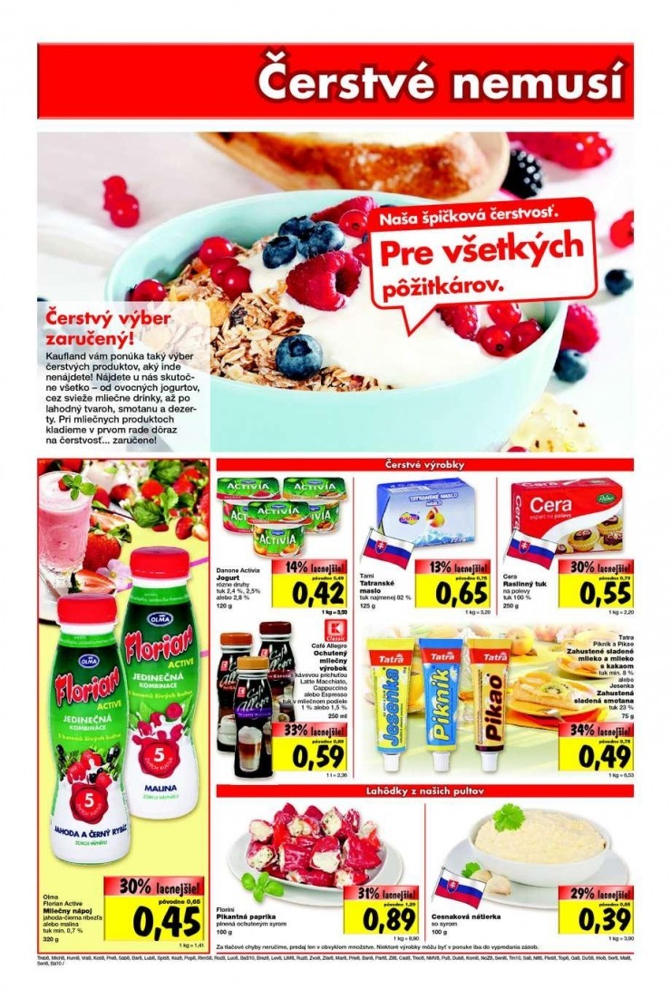 leták Kaufland - Top ponuka strana 8 leták Kaufland - Top ponuka strana 8