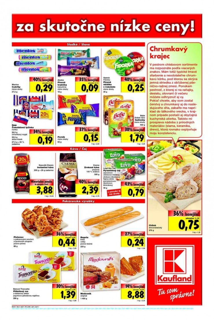 leták Kaufland - Top ponuka strana 11 leták Kaufland - Top ponuka strana 11