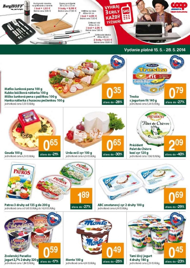 leták COOP akčný leták - Tempo strana 3 leták COOP akčný leták - Tempo strana 3