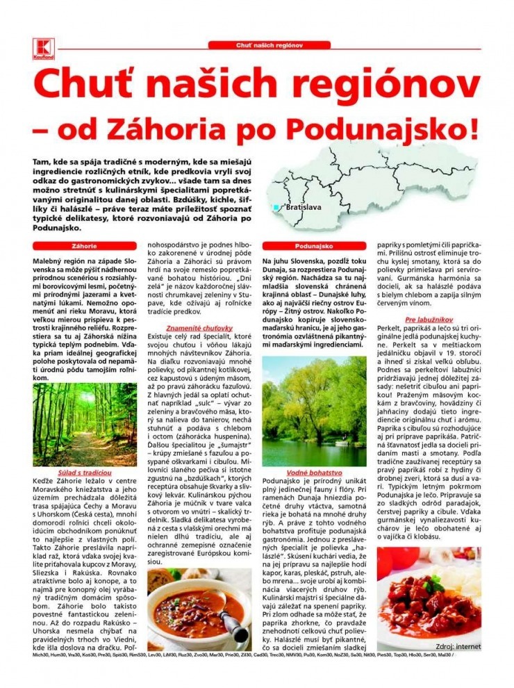 leták Kaufland leták - slovenské špeciality strana 30