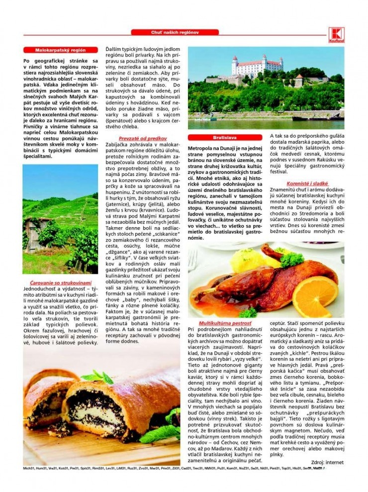 leták Kaufland leták - slovenské špeciality strana 31