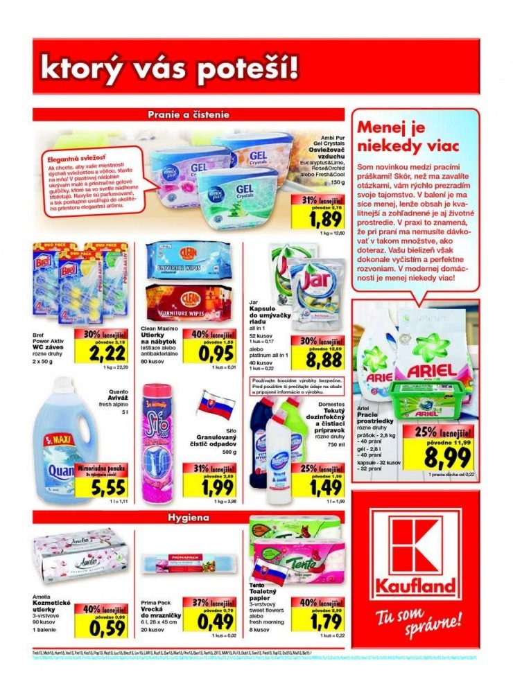 leták akciová ponuka Kaufland strana 13 leták akciová ponuka Kaufland strana 13