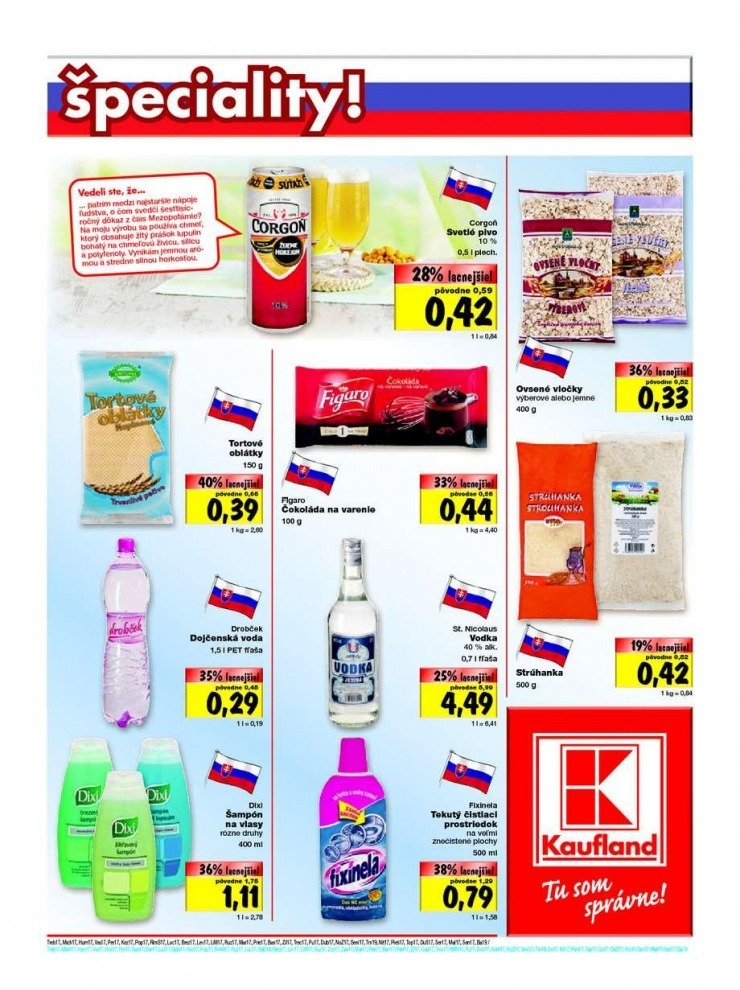 leták akciová ponuka Kaufland strana 17 leták akciová ponuka Kaufland strana 17