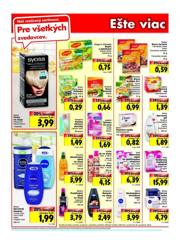leták akciová ponuka Kaufland strana 18 leták akciová ponuka Kaufland strana 18