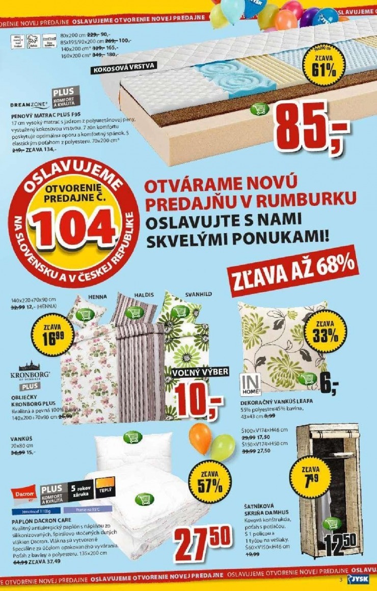 leták extra leták Jysk strana 3 leták extra leták Jysk strana 3