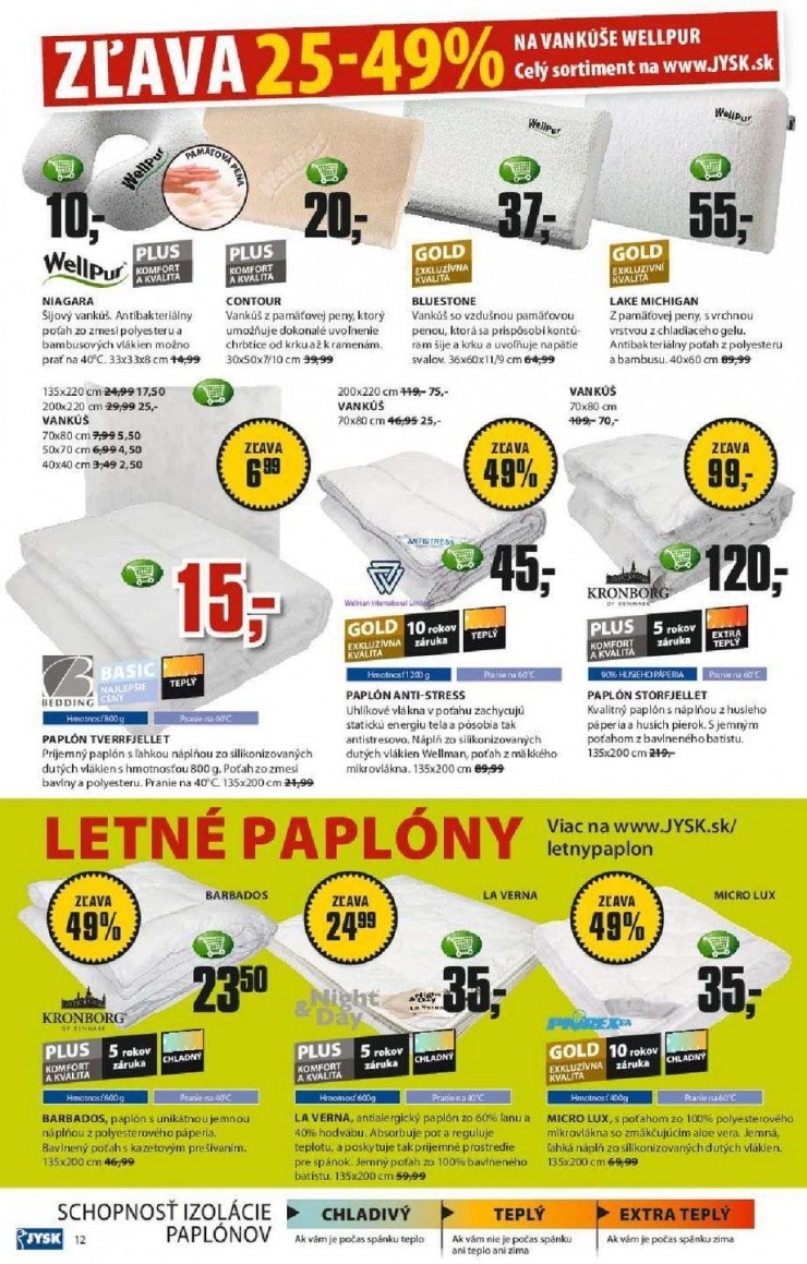 leták extra leták Jysk strana 12 leták extra leták Jysk strana 12