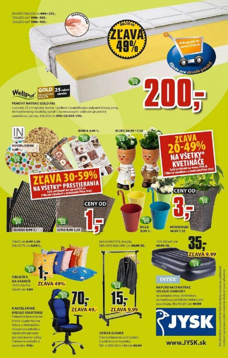 leták extra leták Jysk strana 16 leták extra leták Jysk strana 16