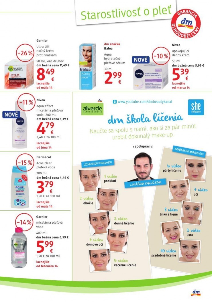leták akciový leták dm drogerie strana 11 leták akciový leták dm drogerie strana 11