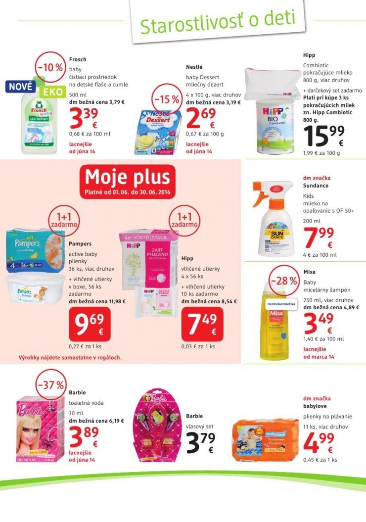 leták akciový leták dm drogerie strana 18 leták akciový leták dm drogerie strana 18