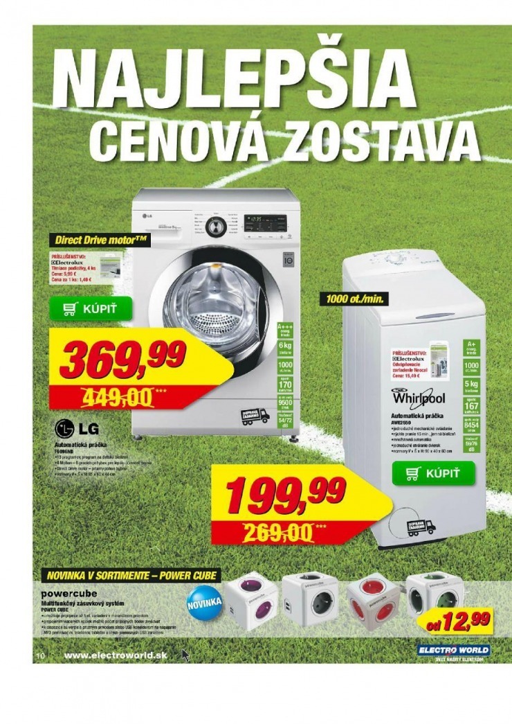 letk Electro World ponuka - najlepia cenov zostava strana 10