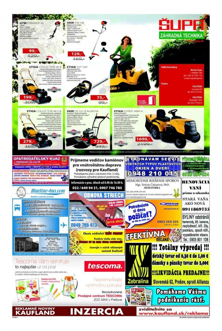 leták akčný Kaufland leták - Prešov strana 30 leták akčný Kaufland leták - Prešov strana 30