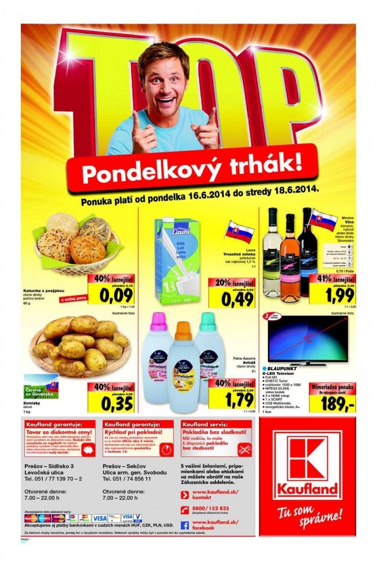 leták akčný Kaufland leták - Prešov strana 32 leták akčný Kaufland leták - Prešov strana 32