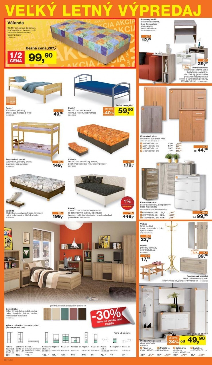 leták Sconto leták - veľký letný výpredaj strana 8 leták Sconto leták - veľký letný výpredaj strana 8