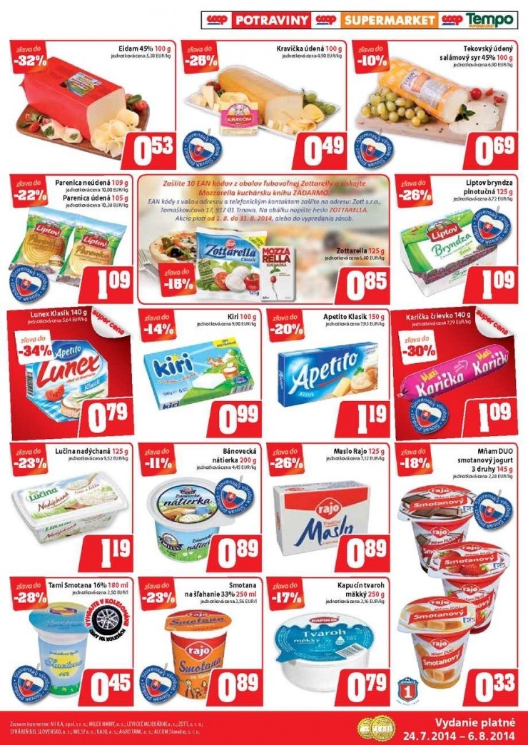 leták COOP Jednota aktuálna ponuka strana 3 leták COOP Jednota aktuálna ponuka strana 3