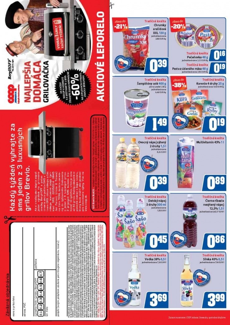 leták COOP Jednota aktuálna ponuka strana 10 leták COOP Jednota aktuálna ponuka strana 10