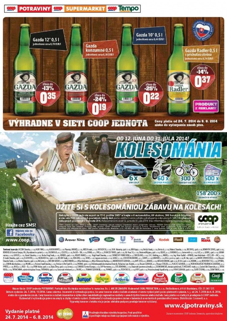 leták COOP Jednota aktuálna ponuka strana 12 leták COOP Jednota aktuálna ponuka strana 12