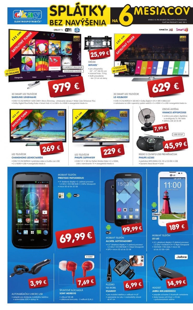 leták Okay exkluzívna ponuka strana 2 leták Okay exkluzívna ponuka strana 2
