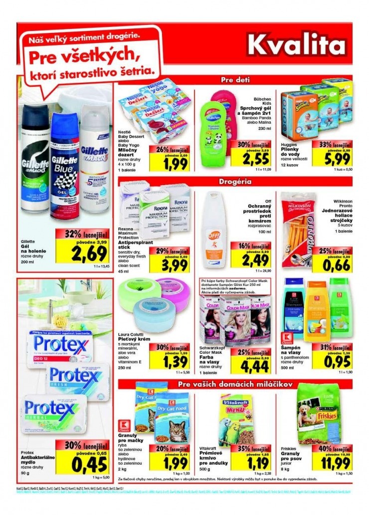 leták Kaufland akčná ponuka strana 12 leták Kaufland akčná ponuka strana 12