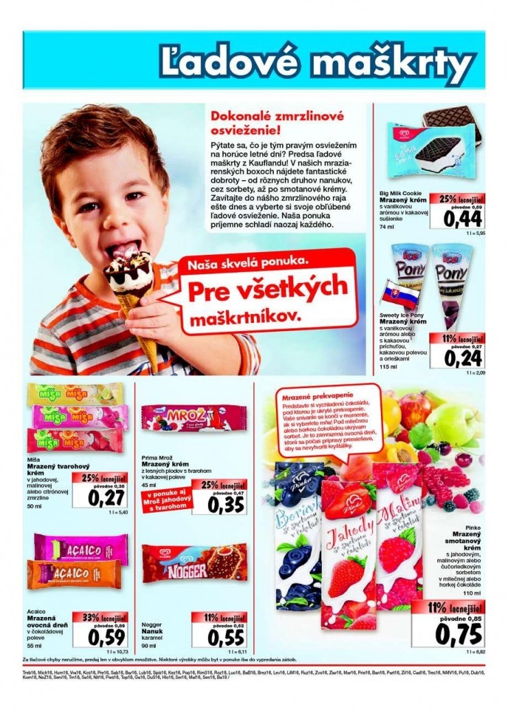 leták Kaufland akčná ponuka strana 16 leták Kaufland akčná ponuka strana 16