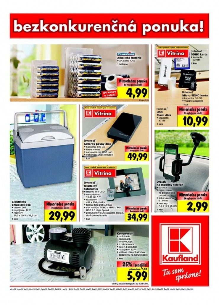 leták Kaufland akčná ponuka strana 23 leták Kaufland akčná ponuka strana 23