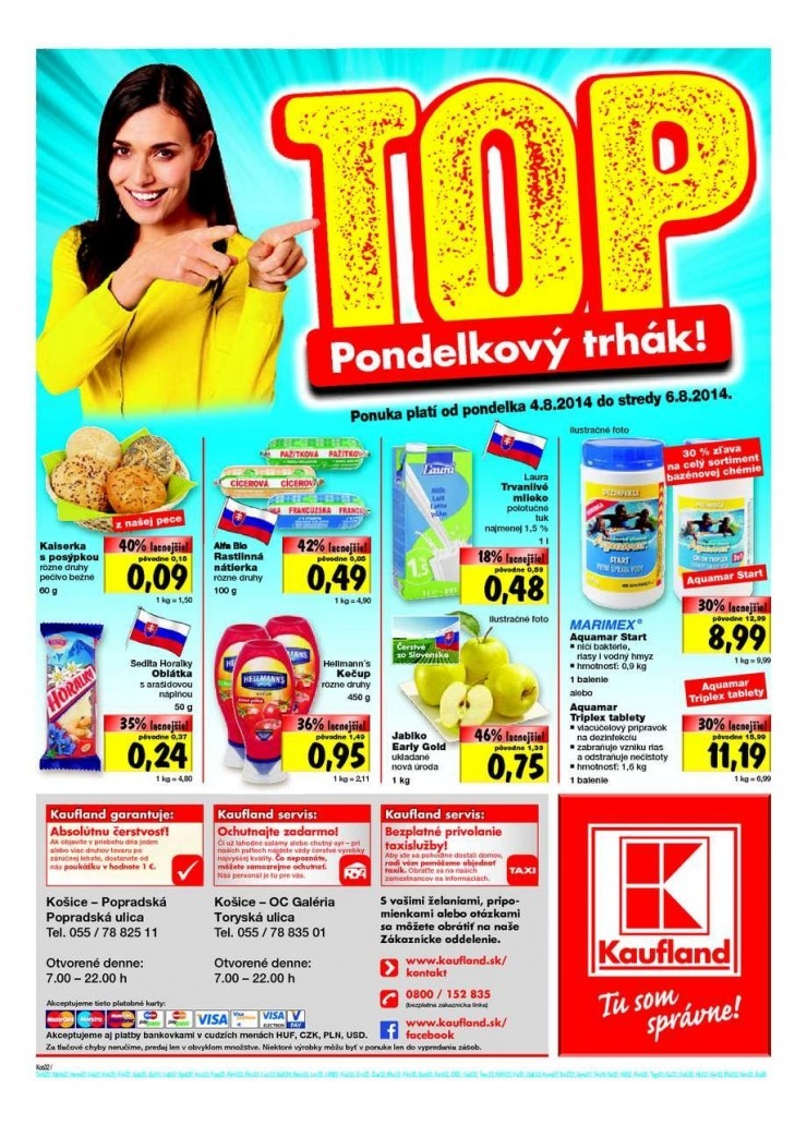 leták Kaufland akčná ponuka strana 32 leták Kaufland akčná ponuka strana 32