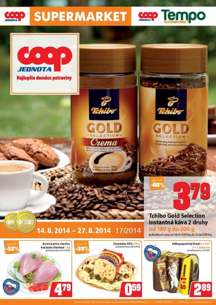 leták akčný leták COOP strana 1 leták akčný leták COOP strana 1