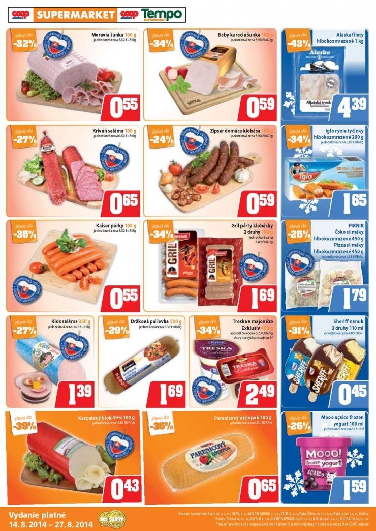 leták akčný leták COOP strana 2 leták akčný leták COOP strana 2