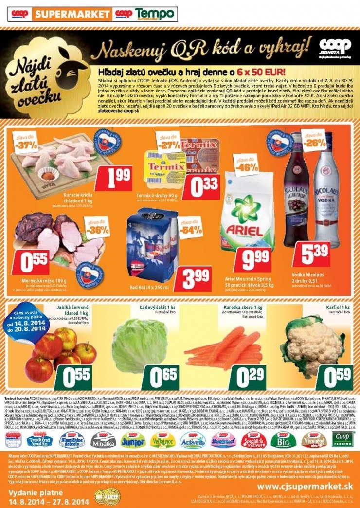 leták akčný leták COOP strana 8 leták akčný leták COOP strana 8
