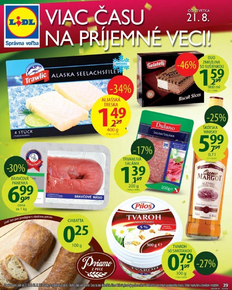 letk Lidl letk - bombastick ceny strana 39