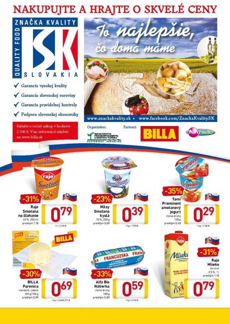 leták špeciálny Billa leták strana 4 leták špeciálny Billa leták strana 4