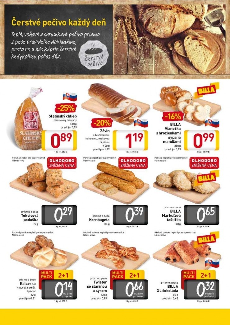 leták špeciálny Billa leták strana 6 leták špeciálny Billa leták strana 6