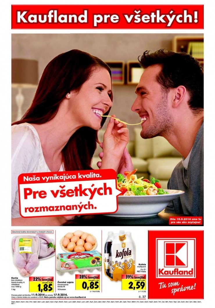 leták špeciálny leták Kaufland strana 1 leták špeciálny leták Kaufland strana 1