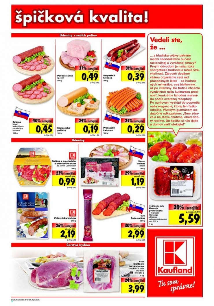 leták špeciálny leták Kaufland strana 9 leták špeciálny leták Kaufland strana 9