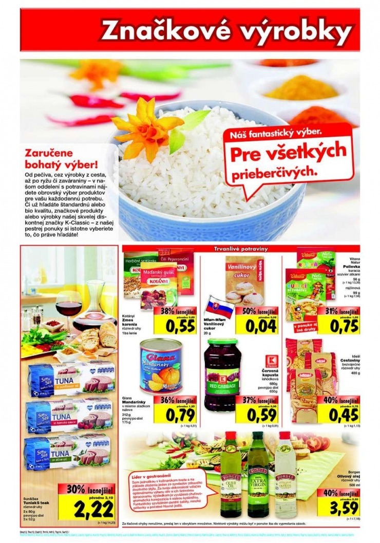 leták špeciálny leták Kaufland strana 12 leták špeciálny leták Kaufland strana 12