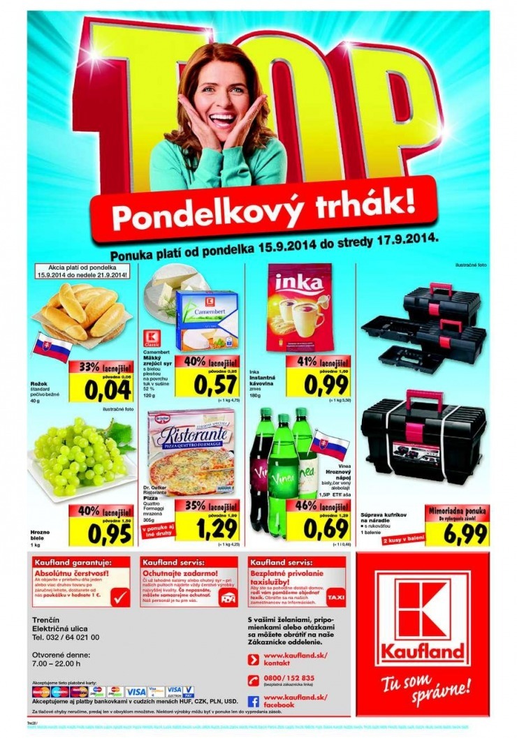 leták špeciálny leták Kaufland strana 28 leták špeciálny leták Kaufland strana 28