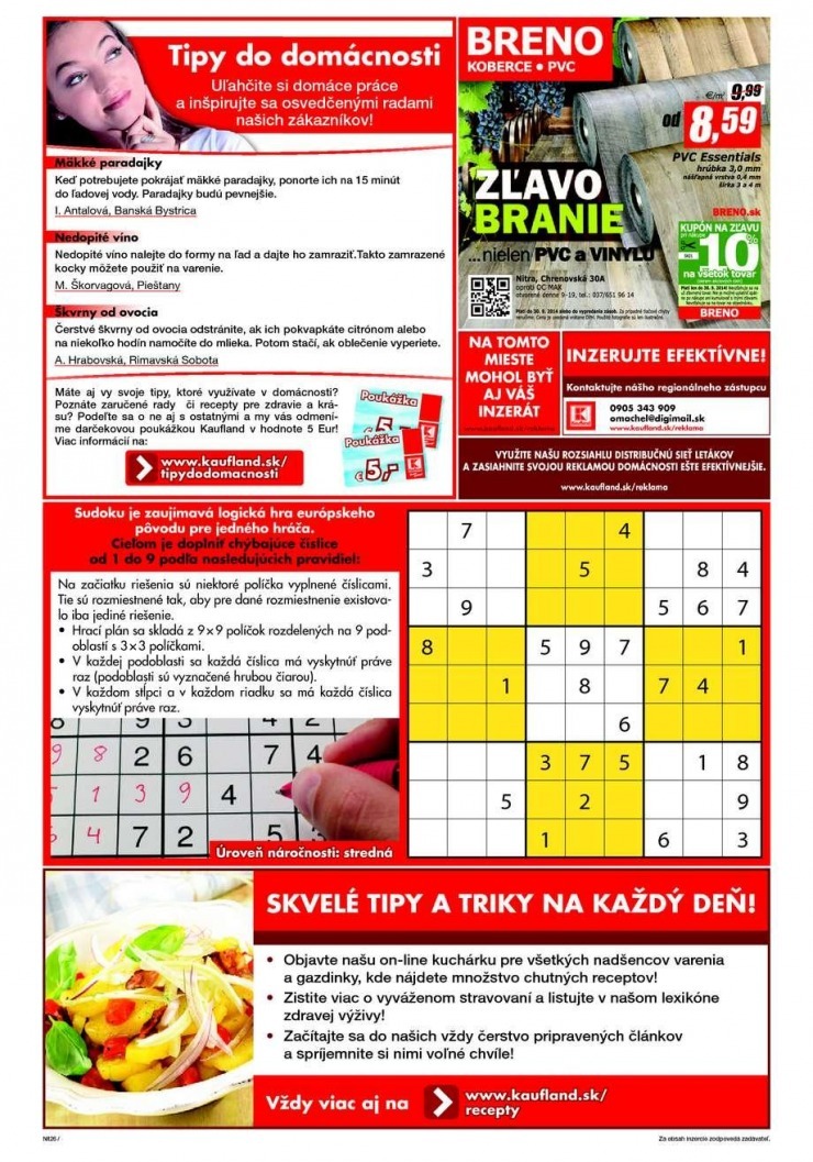 leták extra leták Kaufland - Nitra strana 26